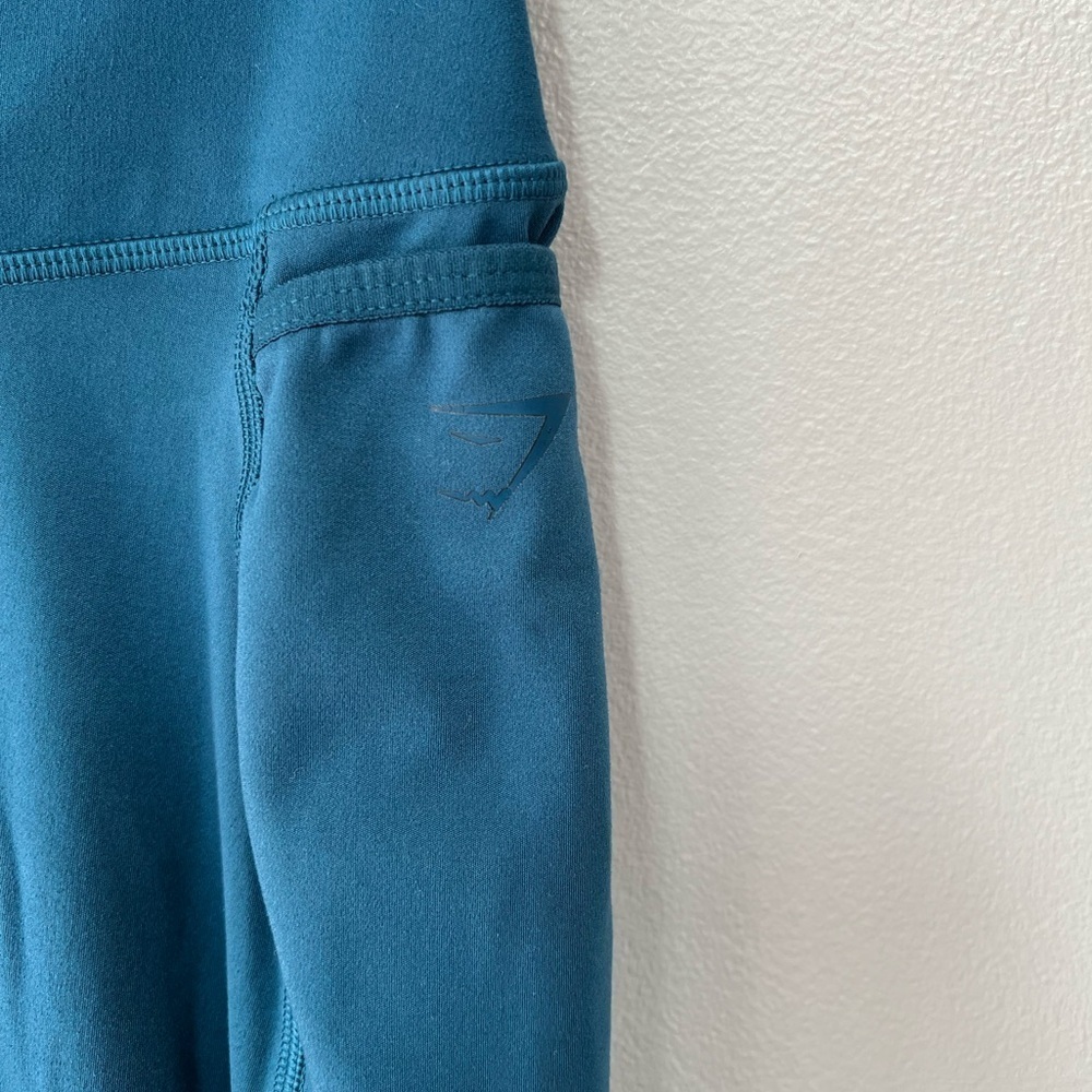 Gymshark Speed Legging V2 in Teal Lagoon - Picture 5 of 6